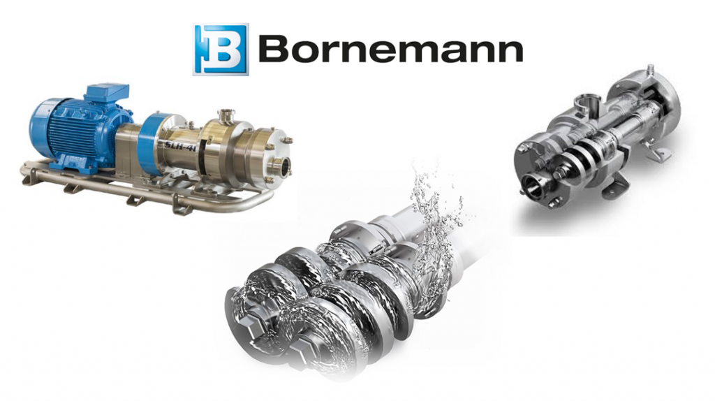 Pompa doppia vite Bornemann